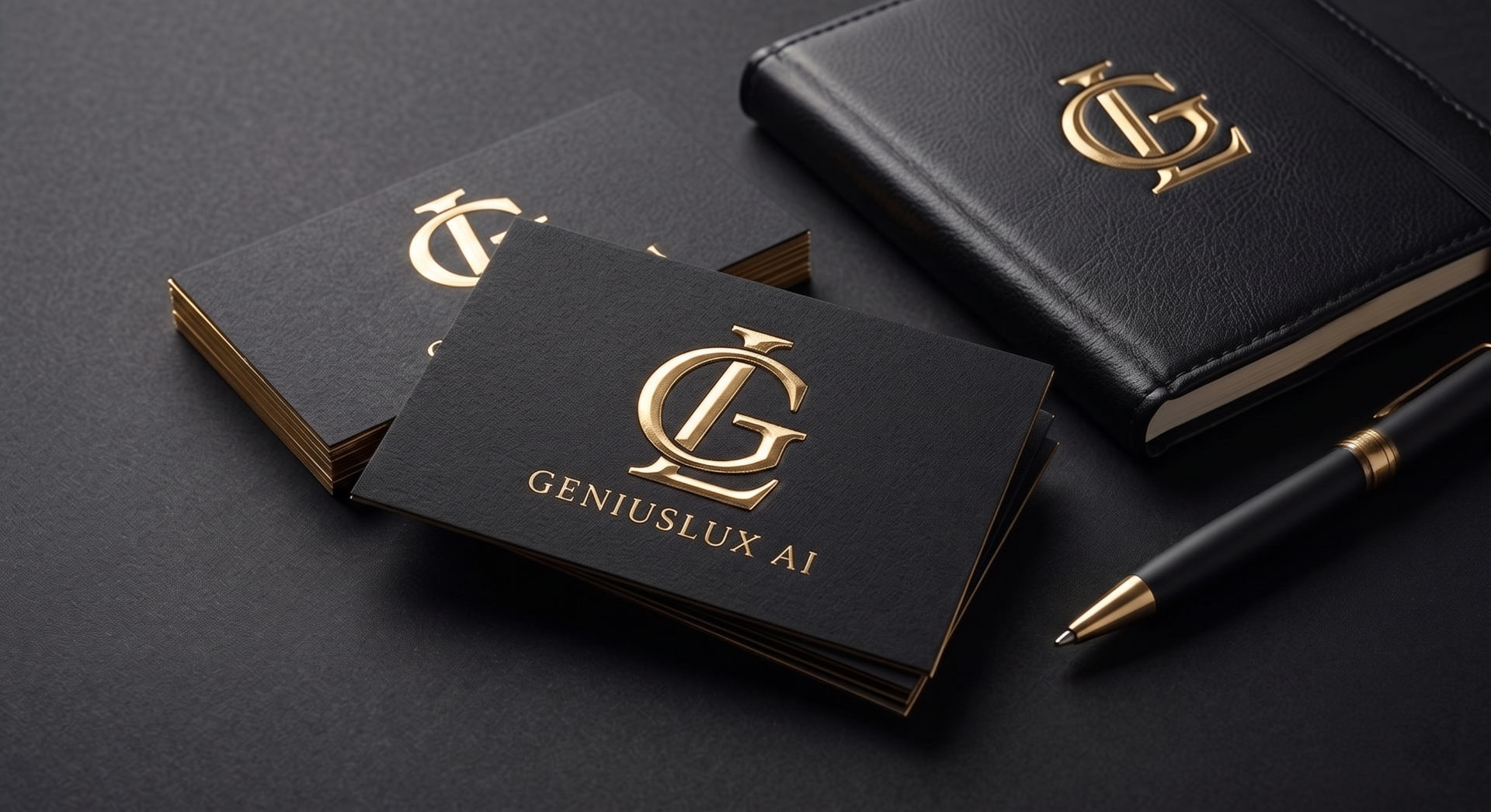 Card & Notebook mockup